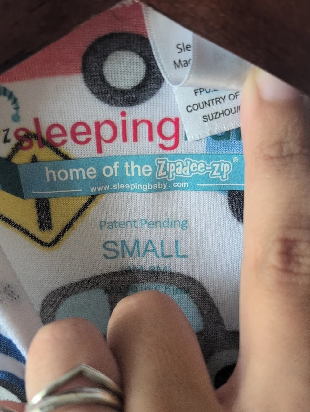 Zipadee Zip Cars/Traffic/Police Sleep Sack